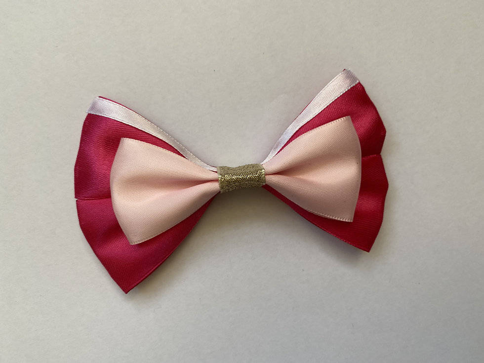 Thumbnail: Aurora/Sleeping Beauty inspired hair bows