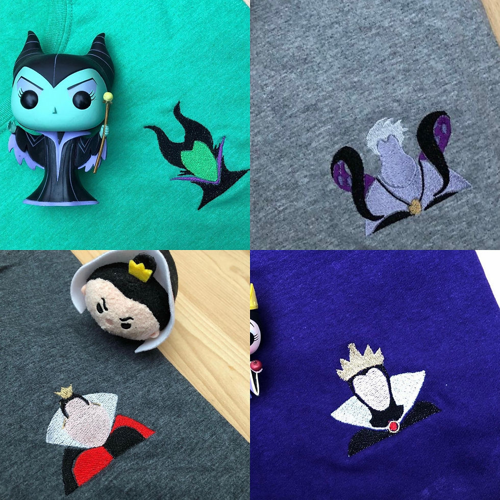 Thumbnail: Multiple Villains on a T-shirt