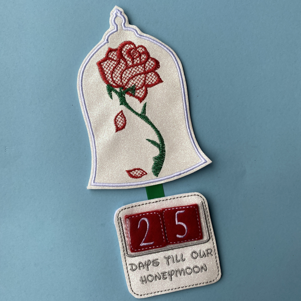 Rose in a Bell Jar - countdown