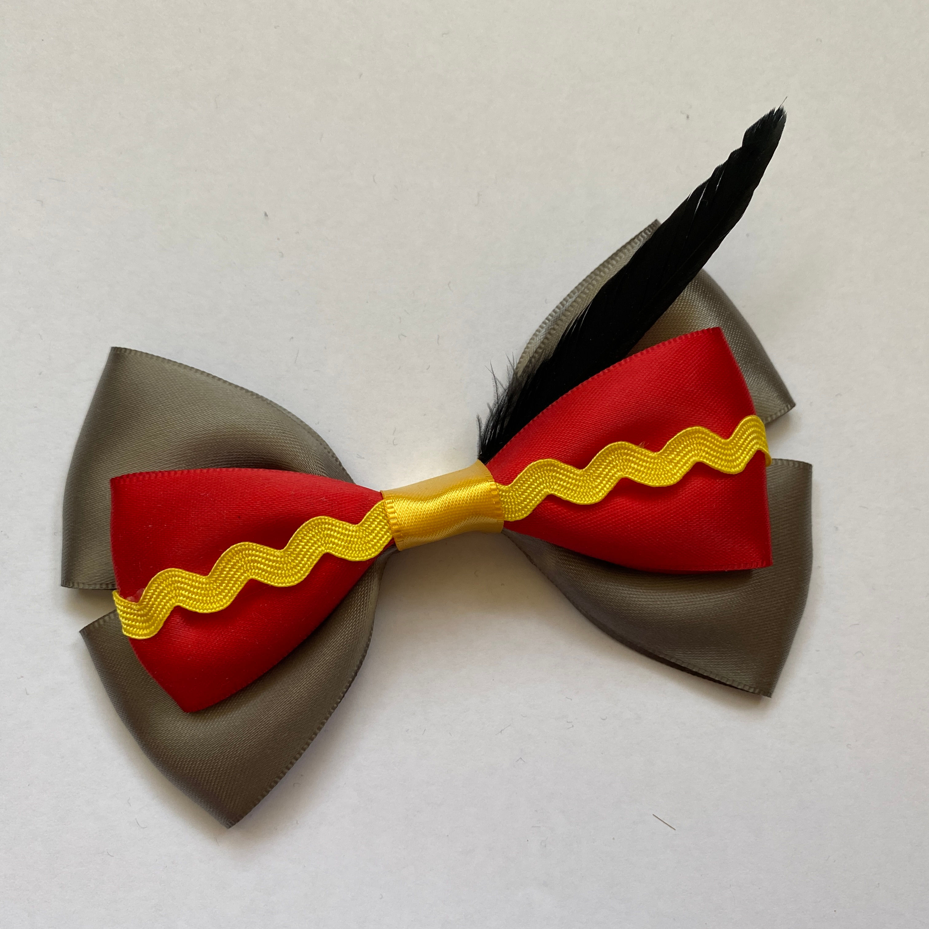 Dumbo inspired hair bow