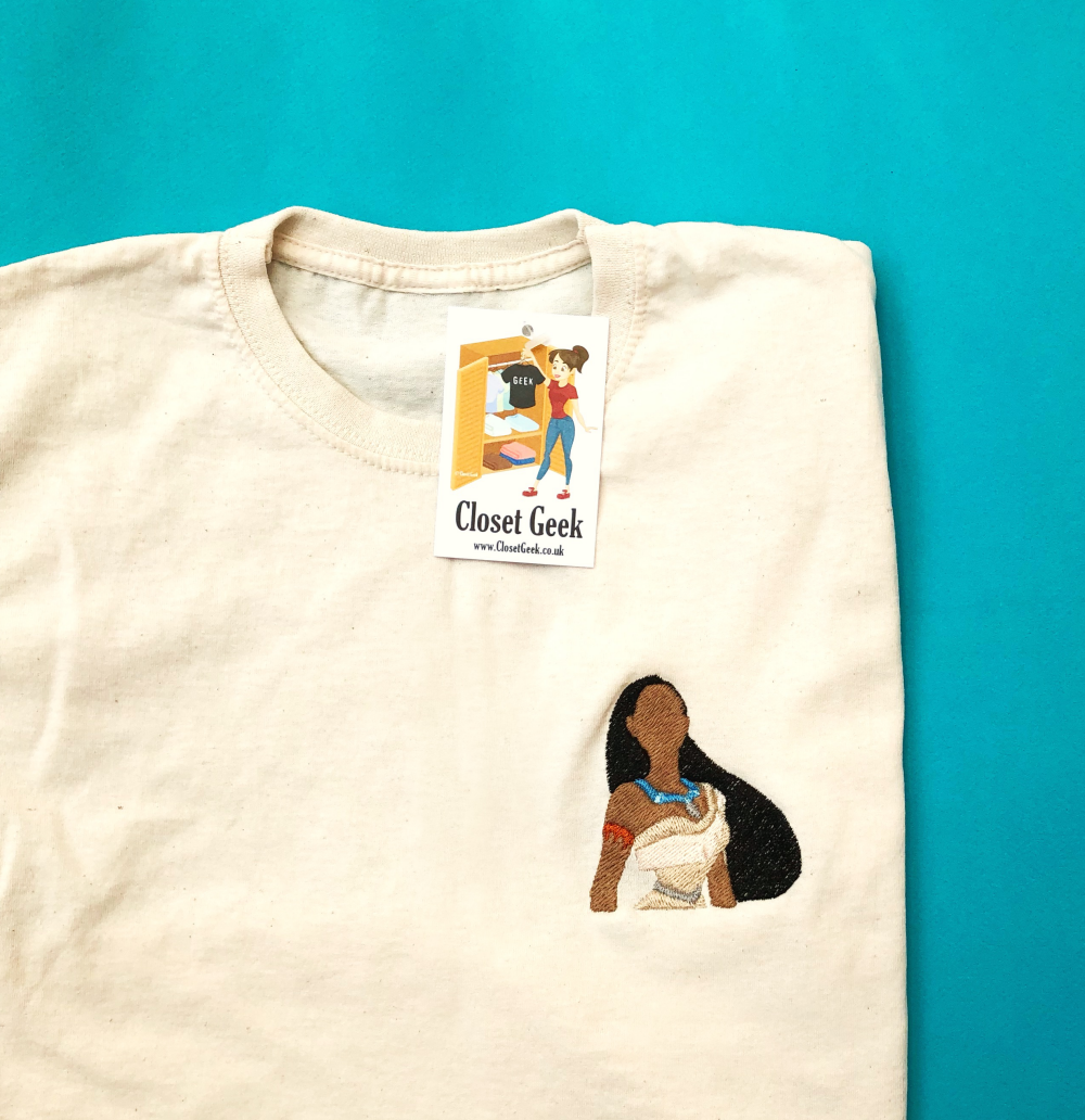 Pocahontas inspired t-shirt - Princess Collection
