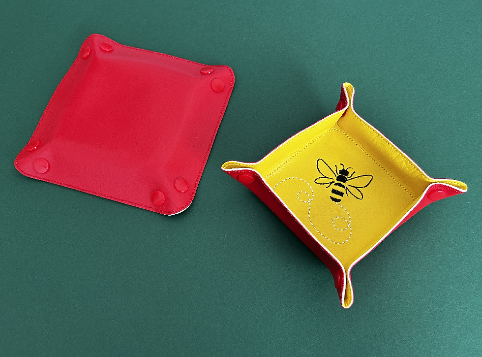 Thumbnail: Winnie the Pooh inspired travel trinket tray with reusable pads