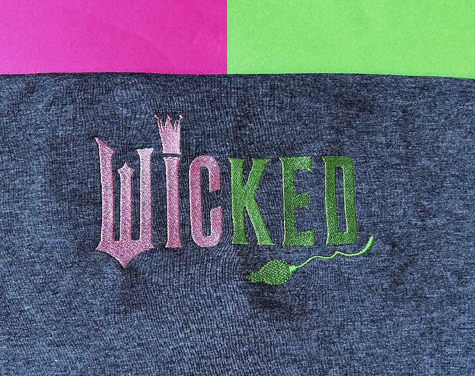 Thumbnail: Wicked (pink and green) - Musicals Collection