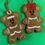 Thumbnail: Christmas Gingerbread People Decorations