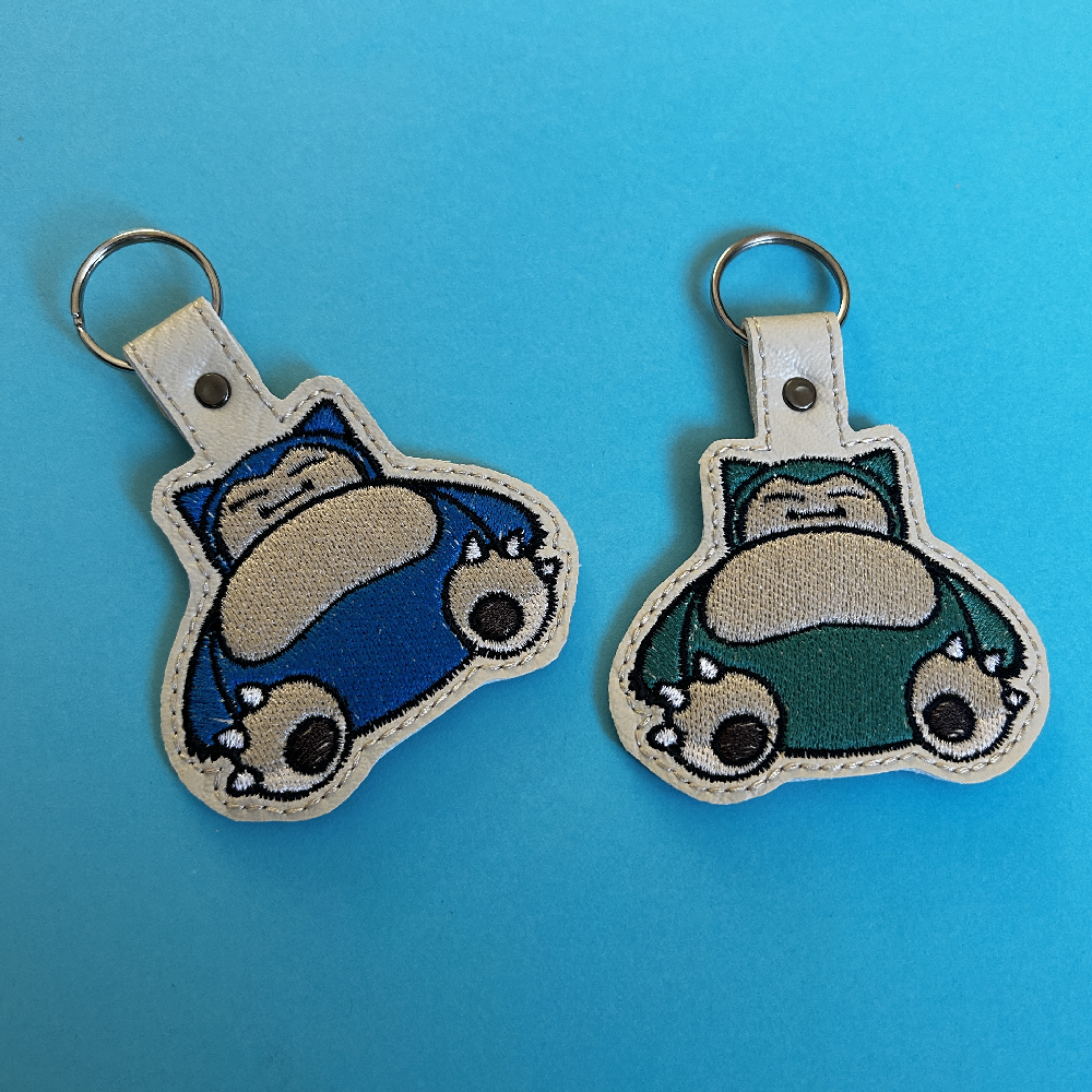 Snorlax, Pokemon Sleep inspired keyring