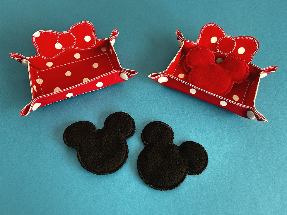 Thumbnail: Minnie inspired travel trinket tray