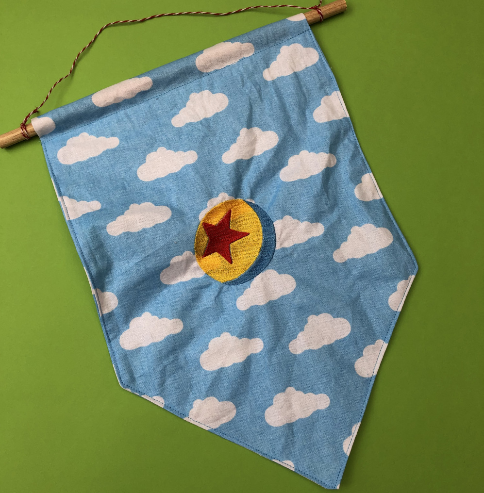 Pixar Ball design - Pin Display Flag