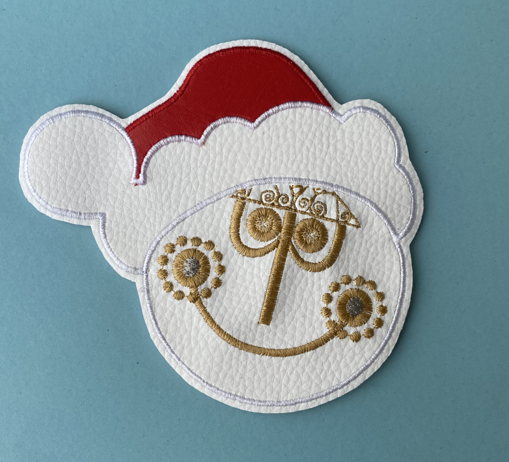 Christmas Small World design Ear/Bow holder