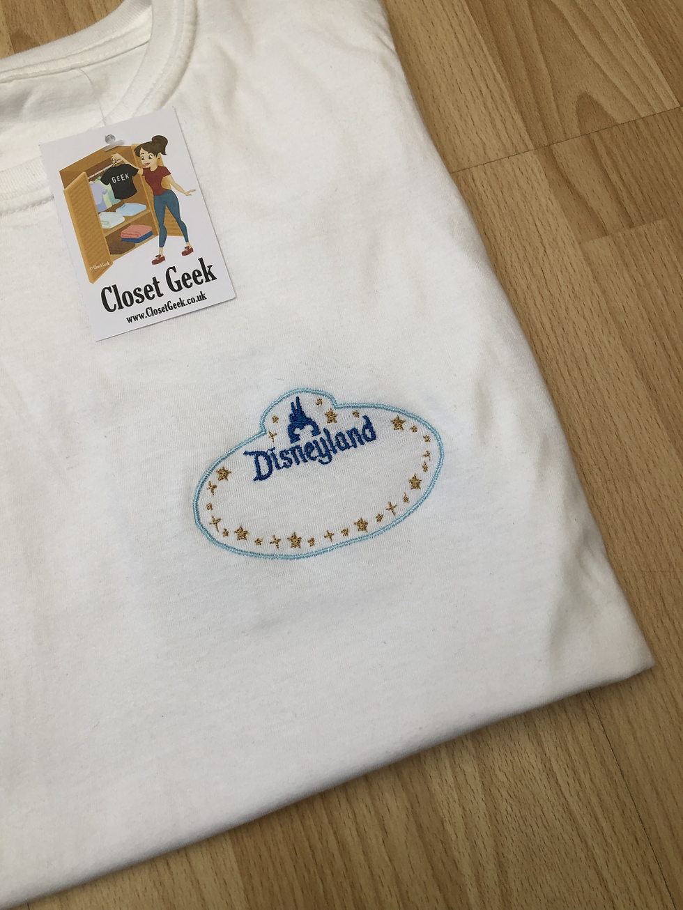 Thumbnail: Personalised Cast Member badge inspired t-shirt