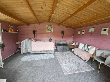 Welcome to the new healing cabin ✨️