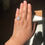 Thumbnail: Moonstone Ring Raw (Starry collection)