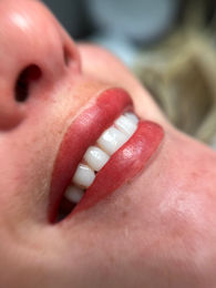 lip blushing tattoo