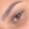 combination eyebrow tattoo