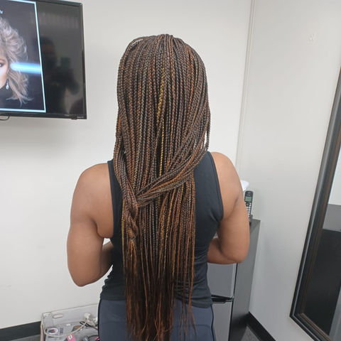 long braids