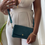 Miniature : ODILE BB - Mini sac en cuir aspect reptile brillant