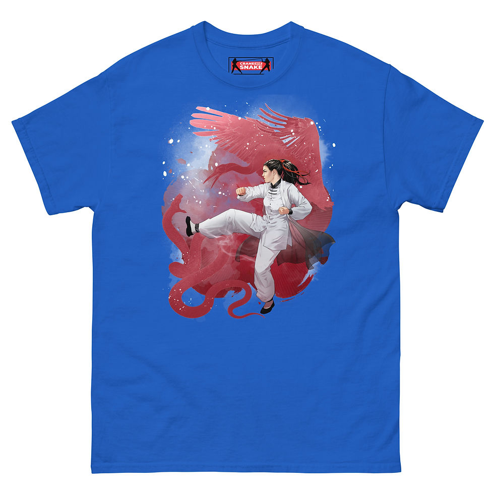 Thumbnail: Chum Kiu Men's classic tee Design #14 front only print