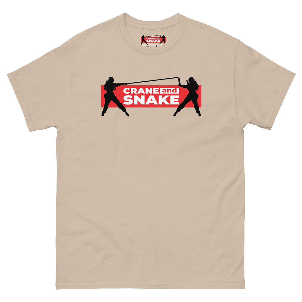 Thumbnail: CraneandSnake Front Print Only Logo Men's Classic Tee