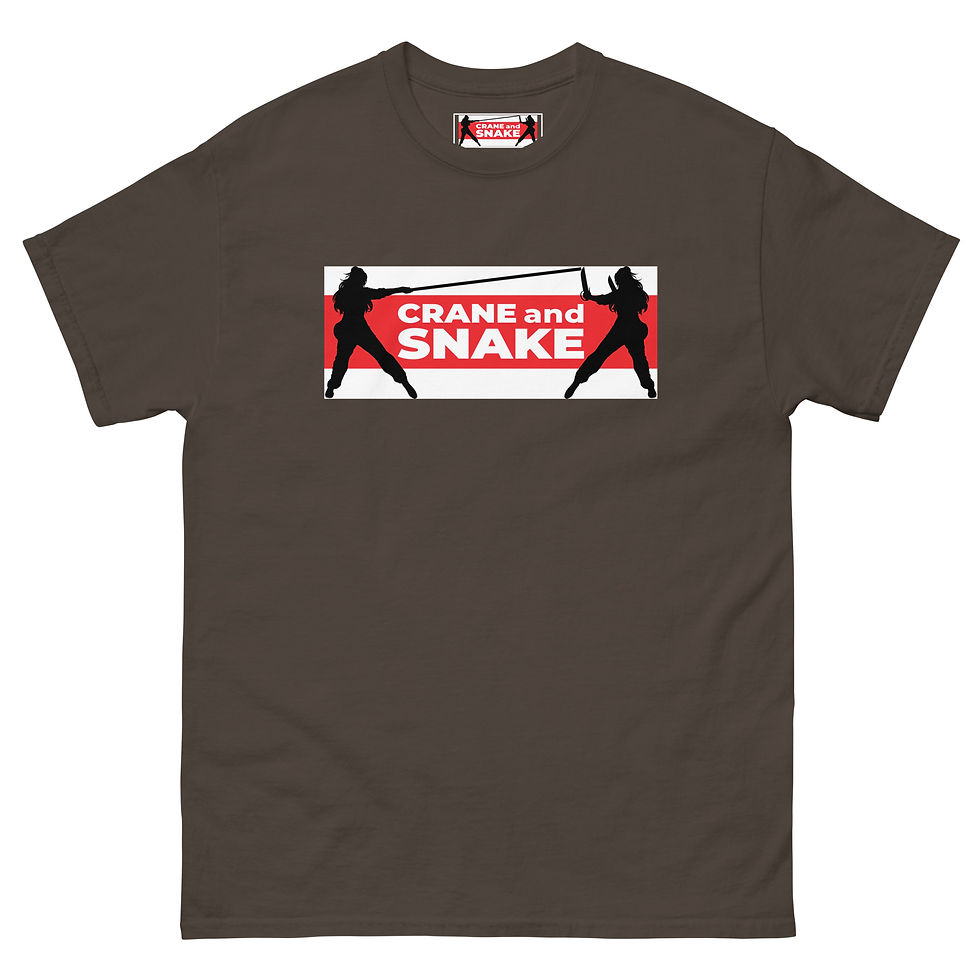 Thumbnail: CraneandSnake Front Print Logo Men's classic tee Design#008