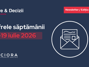 In fiecare editie, selectam cifrele care conteaza, le punem in context si le transformam in directii de actiune.