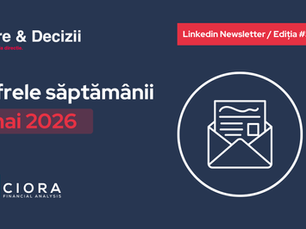 Cifre & Decizii #3 - Cifrele saptamanii | 1 mai 2026