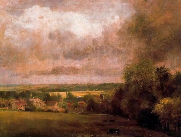 John Constable’s 1804 painting of Higham village in the Stour Valley
