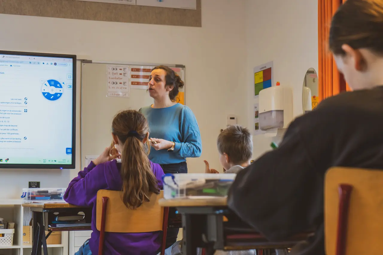 Een foto van een klas