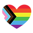 rainbow pride heart
