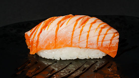 FRIED SALMON NIGIRI