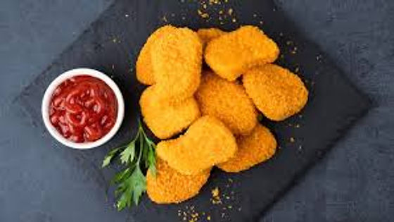 Copy of Fried crispy chicken nuggets