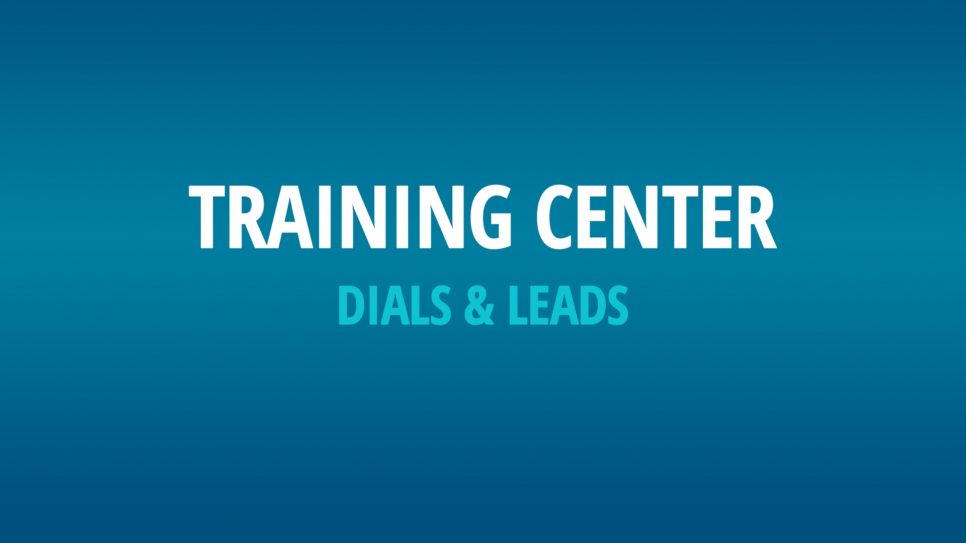 Leads Training Center