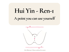 Hui Yin - A point you can use yourself