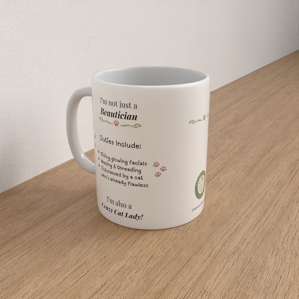Thumbnail: Not Just A Beautician - Job Title Mug
