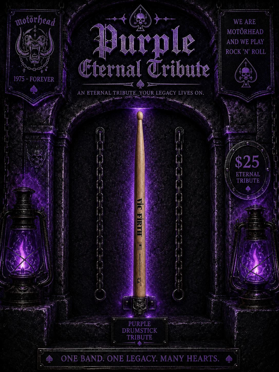 Purple Drumstick Tribute
