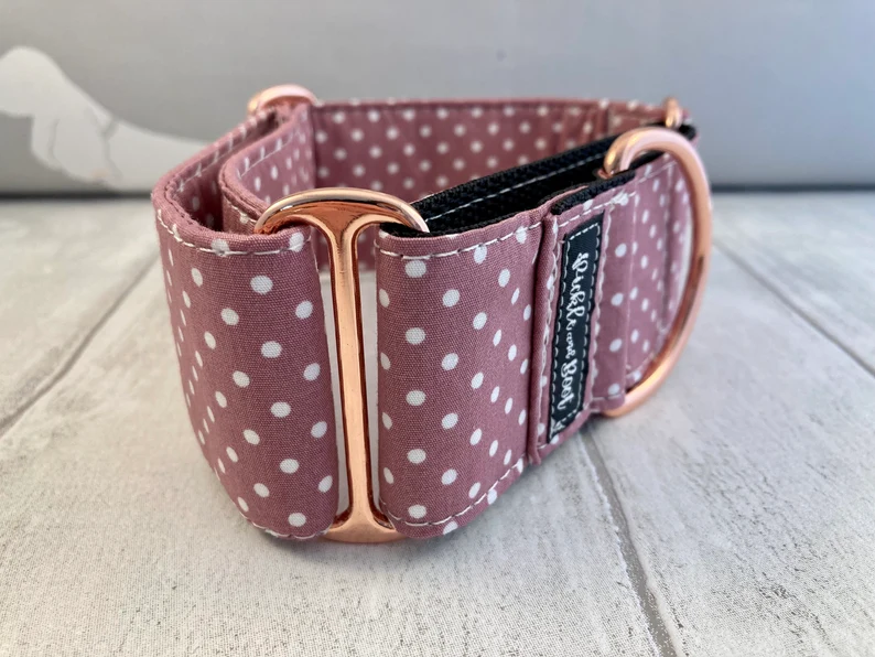 Thumbnail: Martingale Collar | Martingale Collar in the UK | Martingale and Lead | Pink Mar
