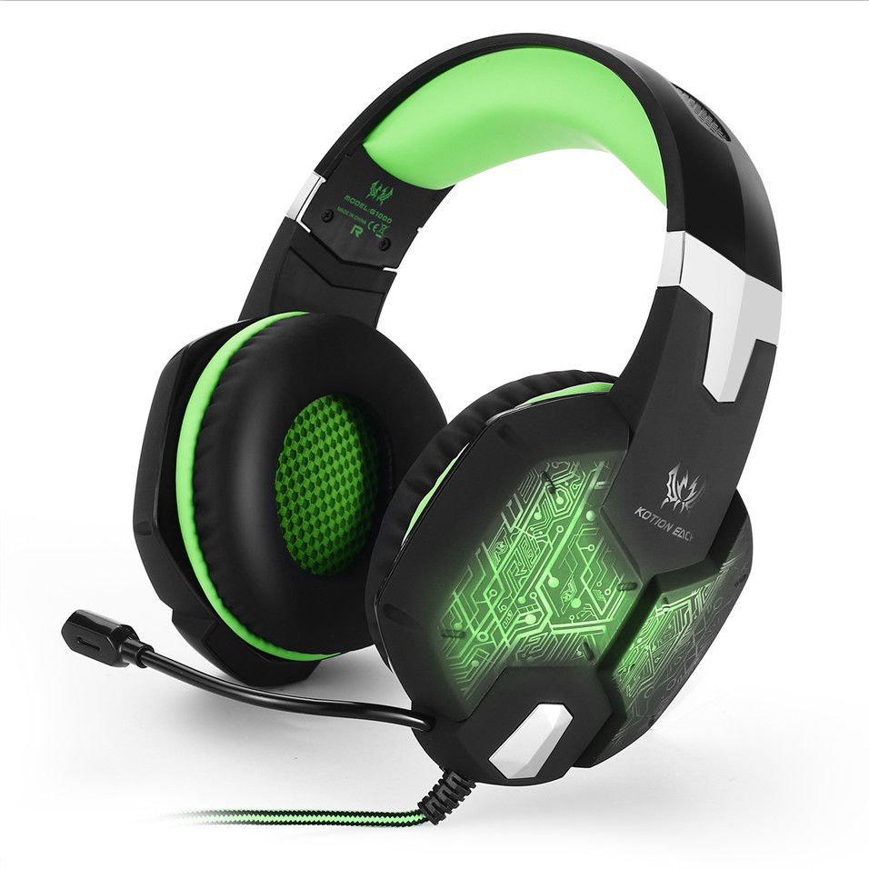 Thumbnail: G1000 Gaming Headset with Microphone for PC