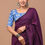 Thumbnail: Khadi Cotton Saree with Extra Blouse