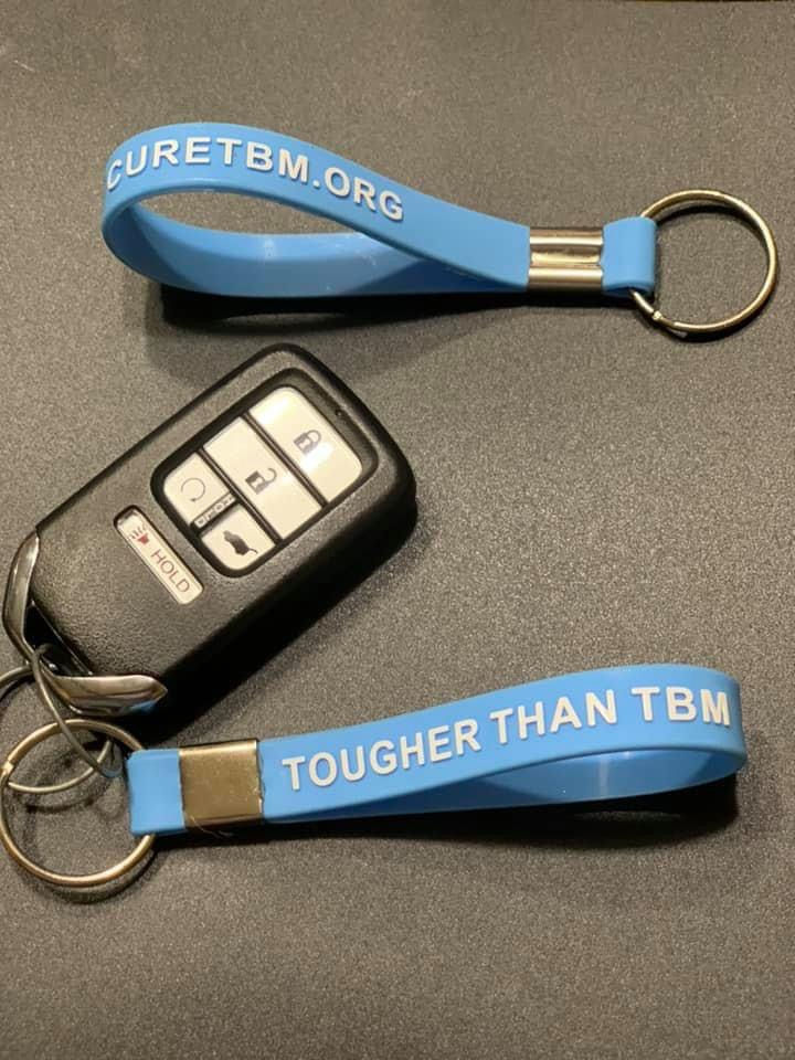 Tougher Than TBM/ CureTBM.org KeyChain