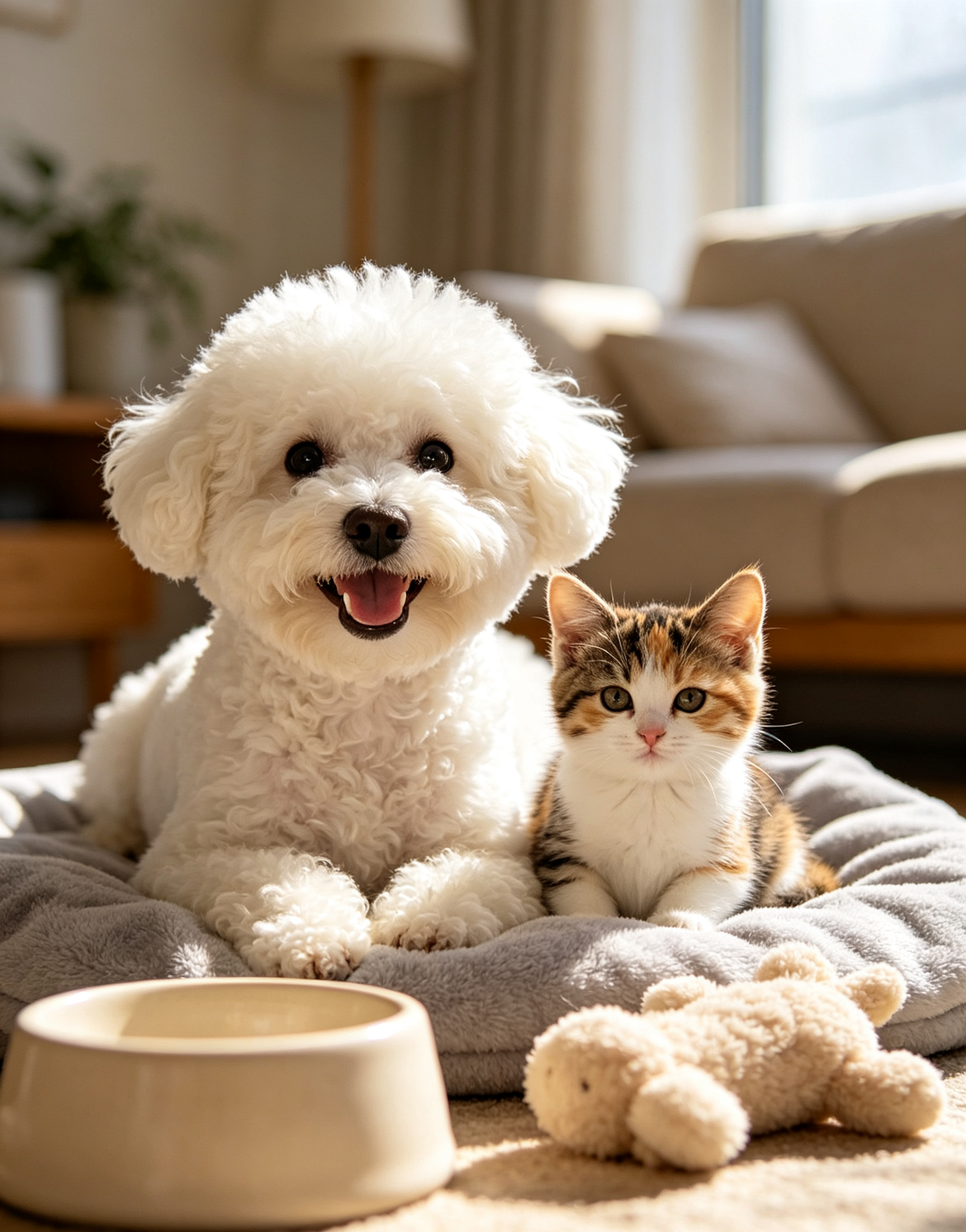 A dog and a cat- tell us about them