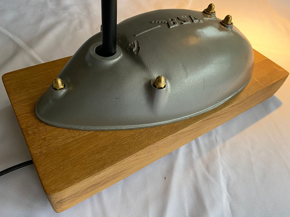 Thumbnail: BSA Bantam Themed LED Desk Lamp