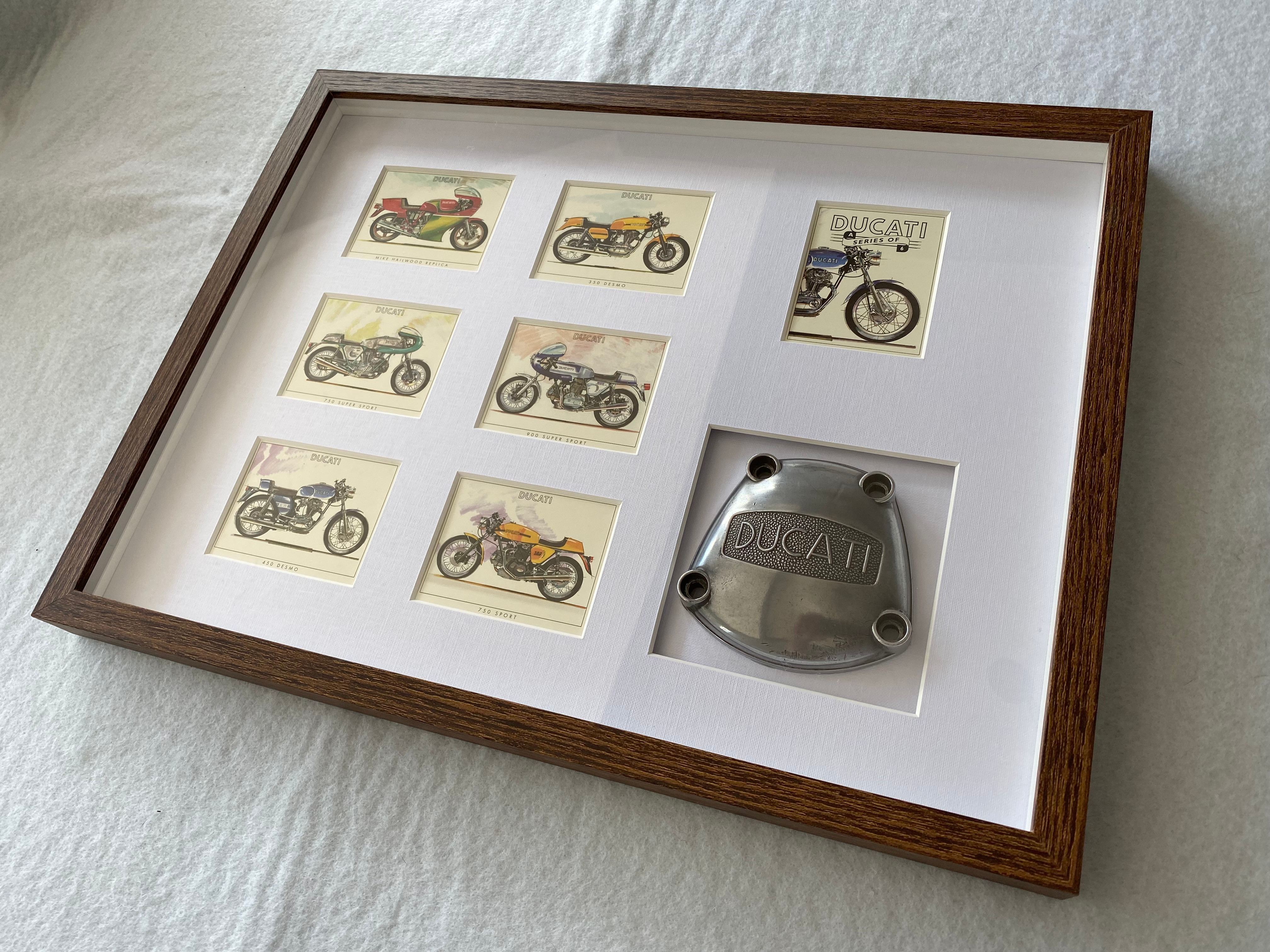 1960s Ducati Themed 3D Wall Art