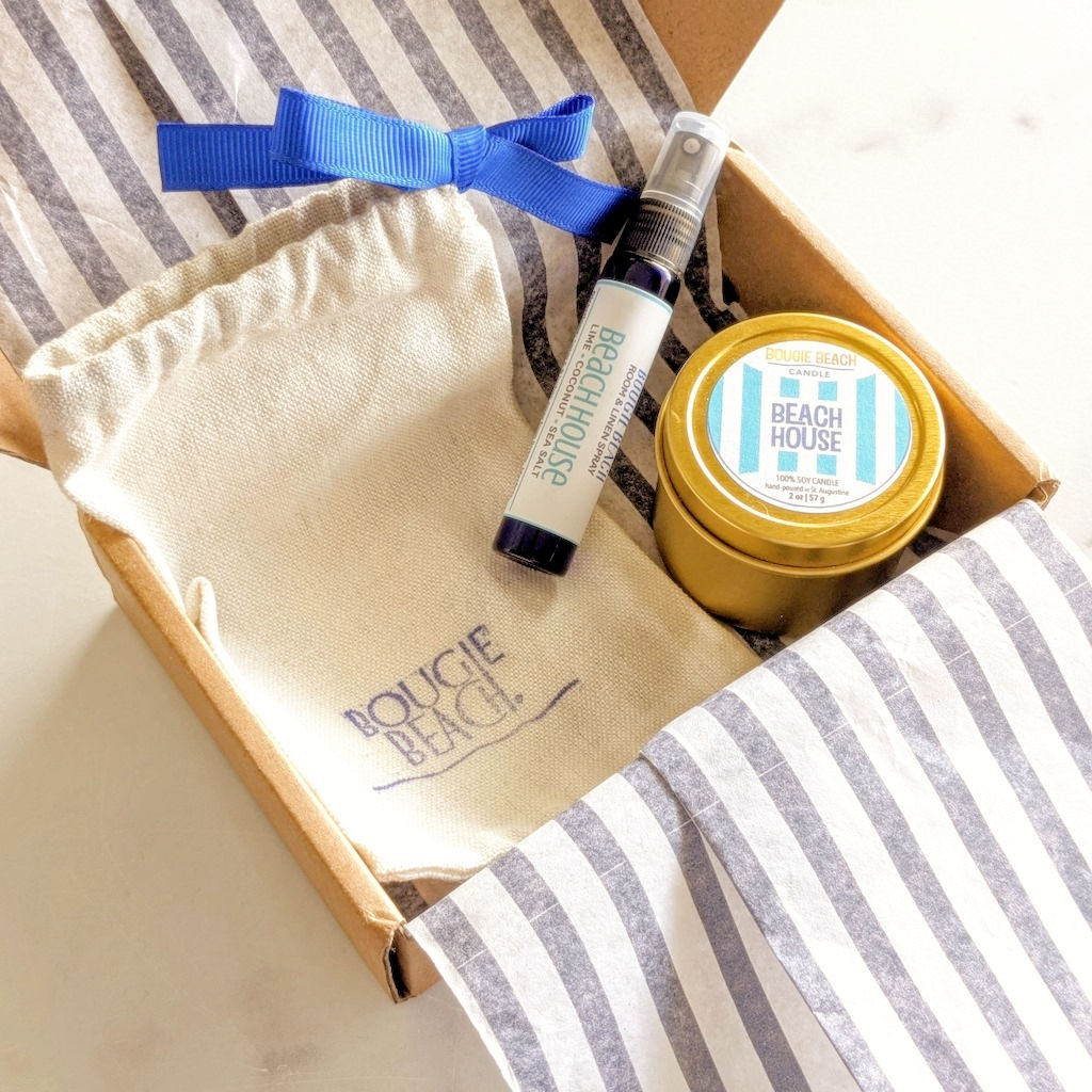 Starter Set - 2 oz travel tin and 10ml travel spray packaging view