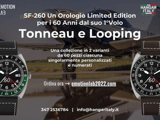 A.A.A. - Aviatori d’Italia presenta l’orologio dedicato ai 60 Anni dal 1° Volo dello SF-260
