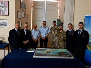 A.A.A. - Aviatori d’Italia di Caserta, saluto al Comandante della Scuola Specialisti dell’A.M.