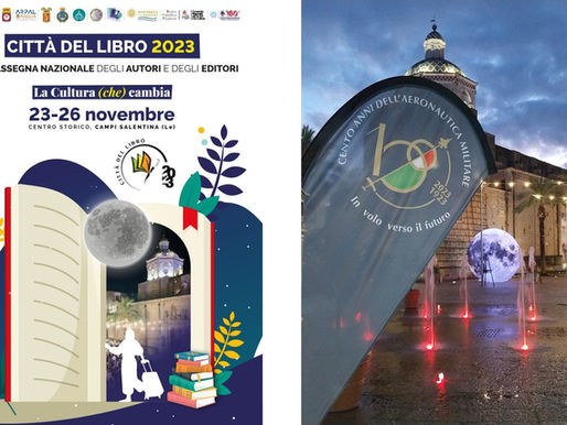 A.A.A. - Aviatori d’Italia Sezione di Campi Salentina alla XXIII edizione della Città del Libro