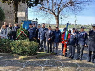 A.A.A. - Aviatori d’Italia Monterotondo-Mentana alla commemorazione delle vittime delle Foibe