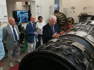 AAA-Aviatori d’Italia di Palermo, con il Socio Cav. Emilio Corona illustra il General Electric J79