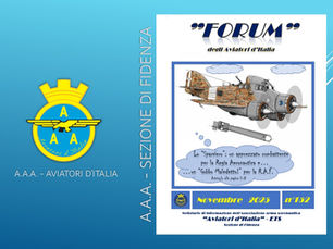 Forum degli Aviatori d’Italia n. 152, notiziario della Sezione A.A.A. - Aviatori d’Italia di Fidenza