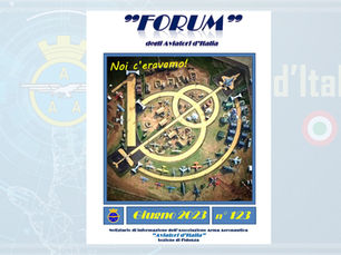 Forum degli Aviatori d’Italia n. 123 - Notiziario della Sezione AAA-Aviatori d’Italia di Fidenza