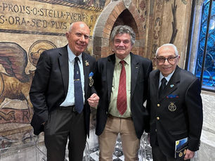 A.A.A.-Aviatori d’Italia Monterotondo-Mentana al Villino Douhet per la Conferenza del CESMA