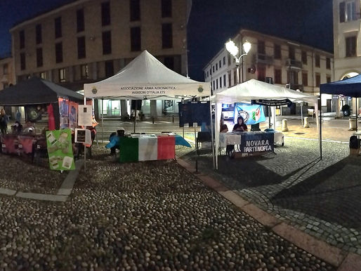A.A.A. - Aviatori d’Italia, Nucleo di Trecate (NO) all’evento “Associazioni in Piazza”